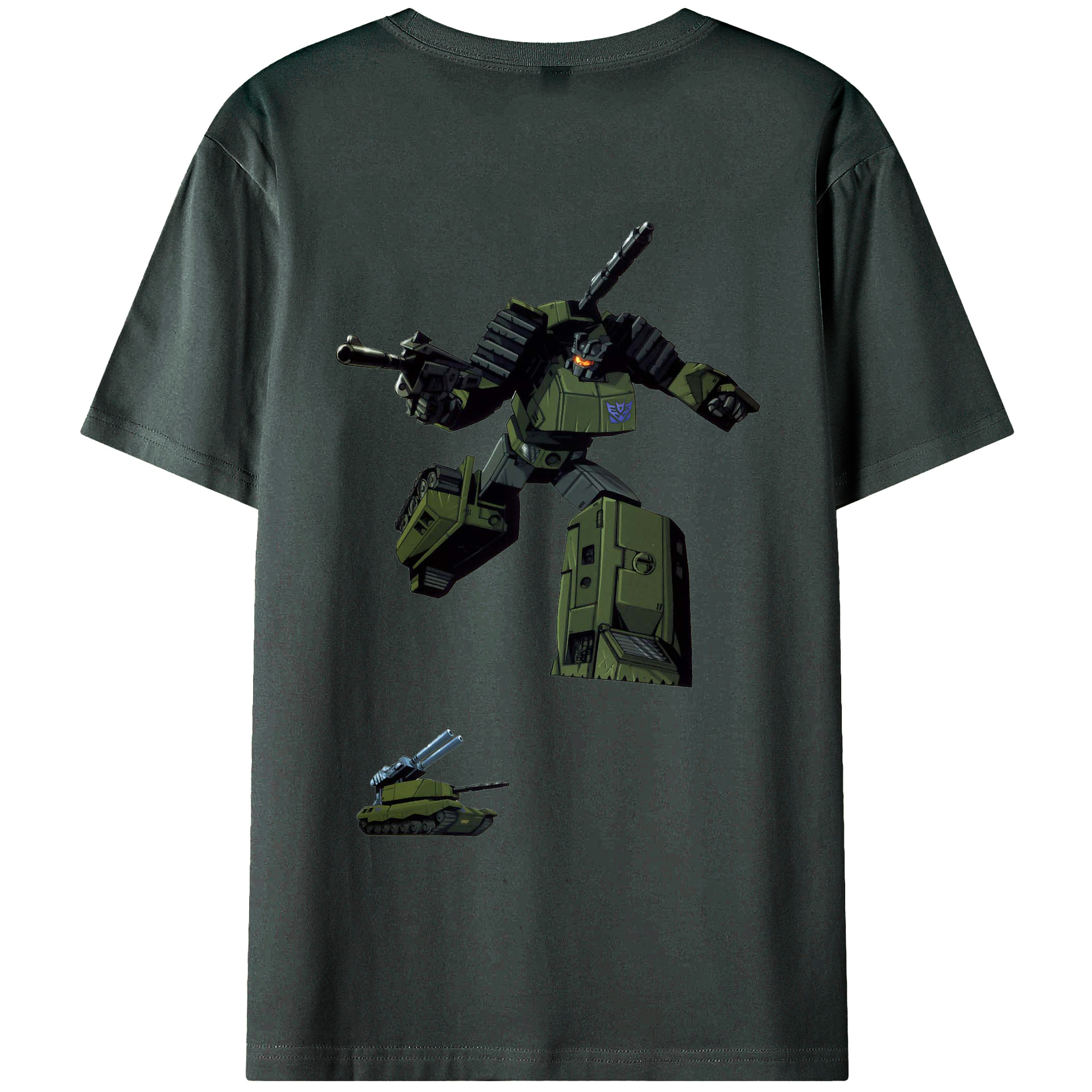 （画像用）  綿100％ メンズ半袖Tシャツ（バックプリント） 通気性